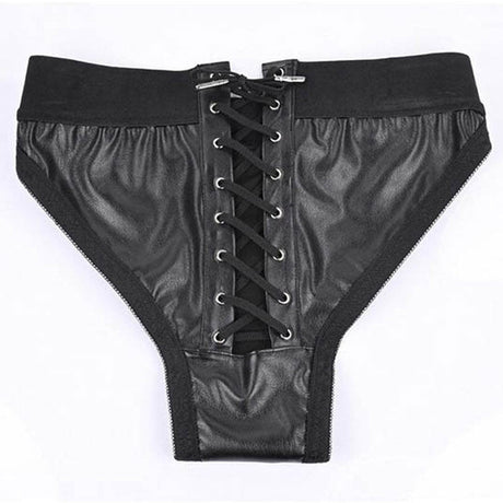 Sportsheets Em Ex Fit Patent Corset Harness