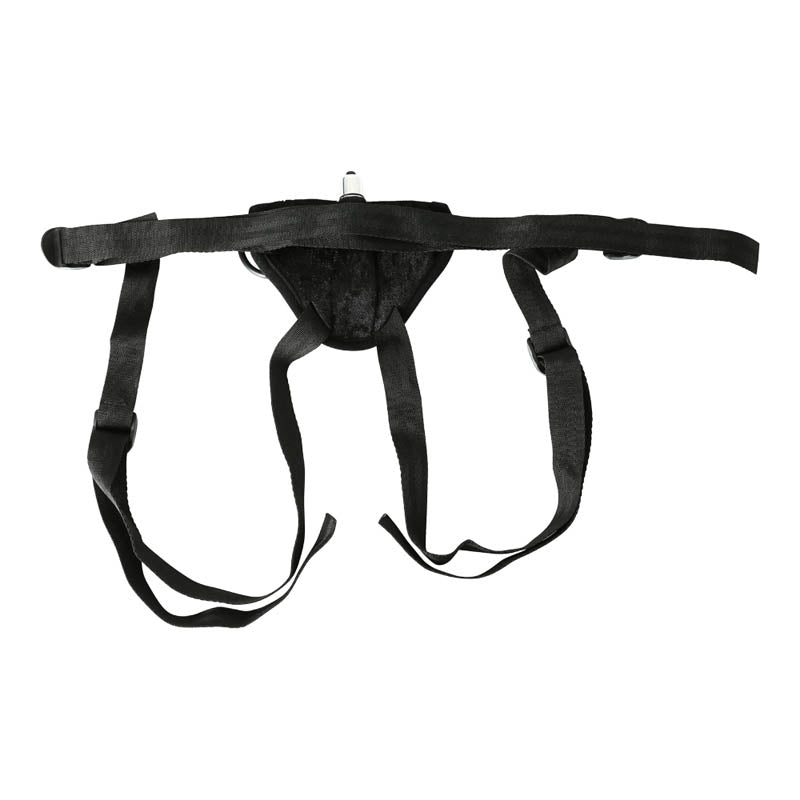SportSheet Vibrating Strap-On - Black