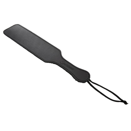 SportSheet Leather Paddle With Black Fur Side