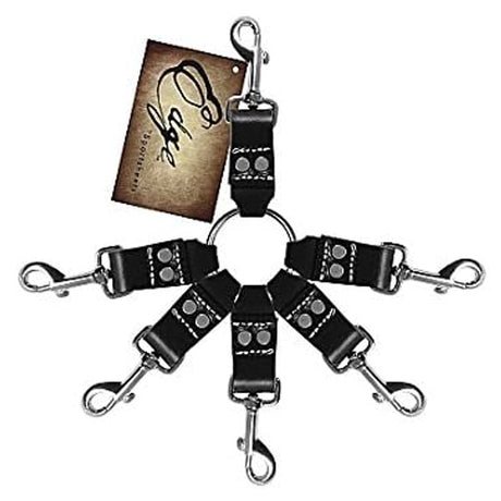 Edge Leather 6 Point Hog Tie