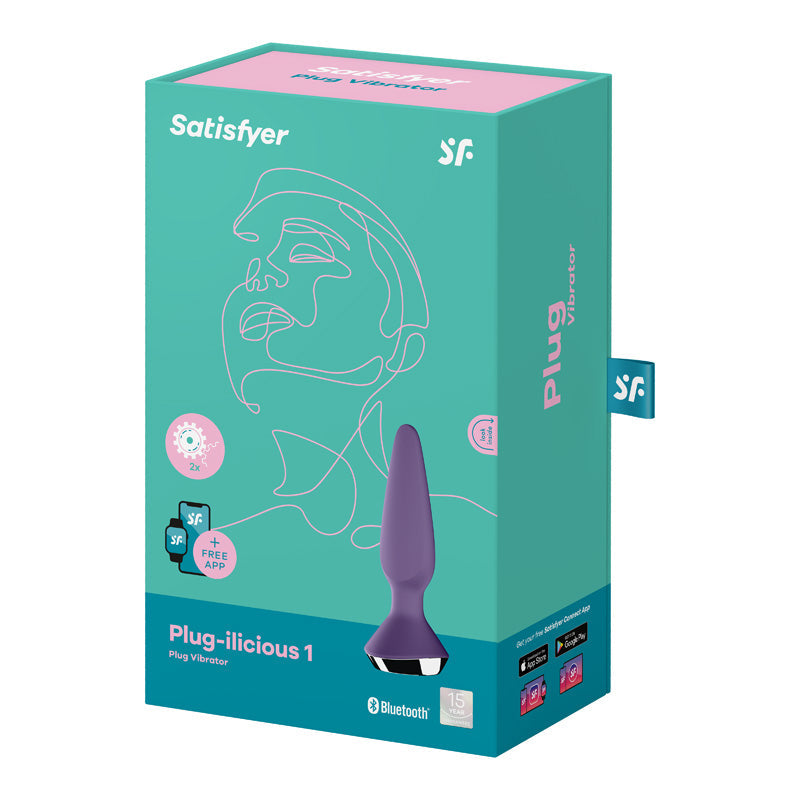 Satisfyer Plug-ilicious Rechargeable Vibrating Butt Plug