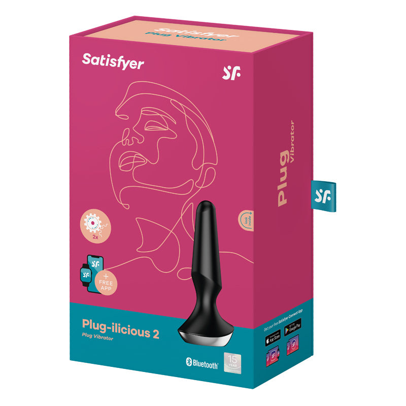 Satisfyer Plug-ilicious Rechargeable Vibrating Butt Plug