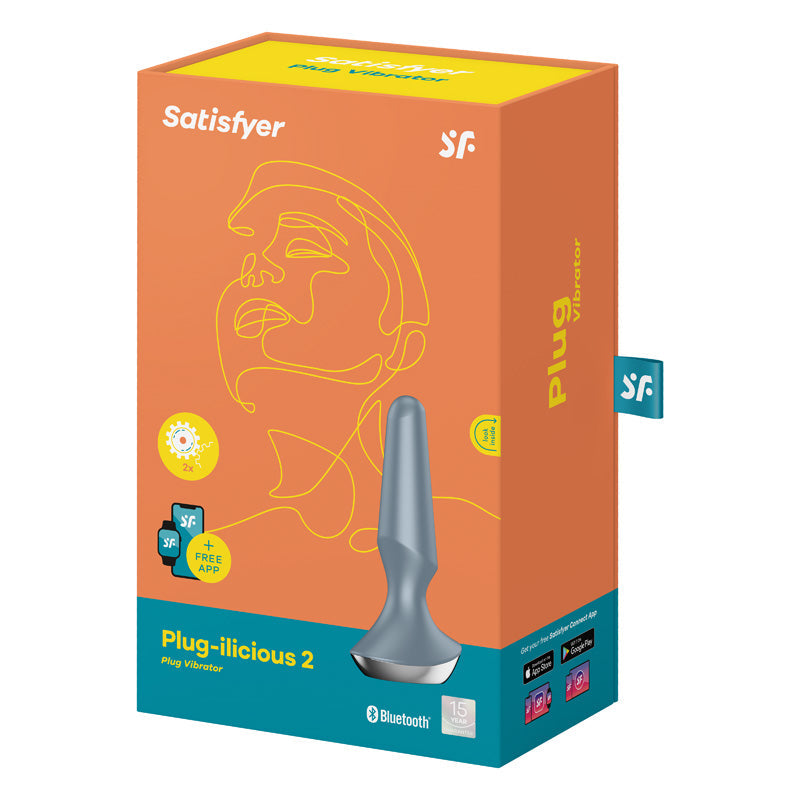 Satisfyer Plug-ilicious Rechargeable Vibrating Butt Plug