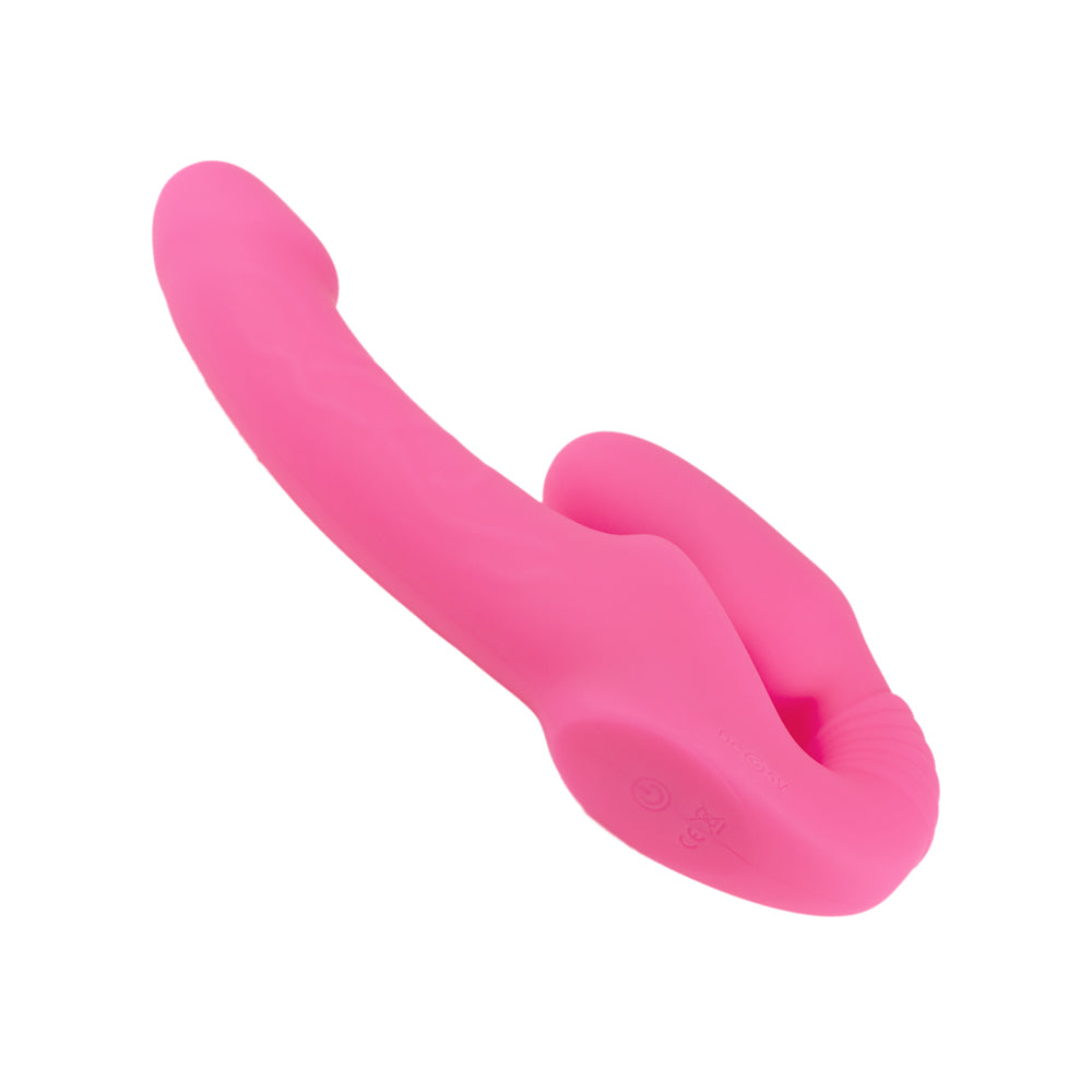 Vibrating Strapless Strap-On Dildo