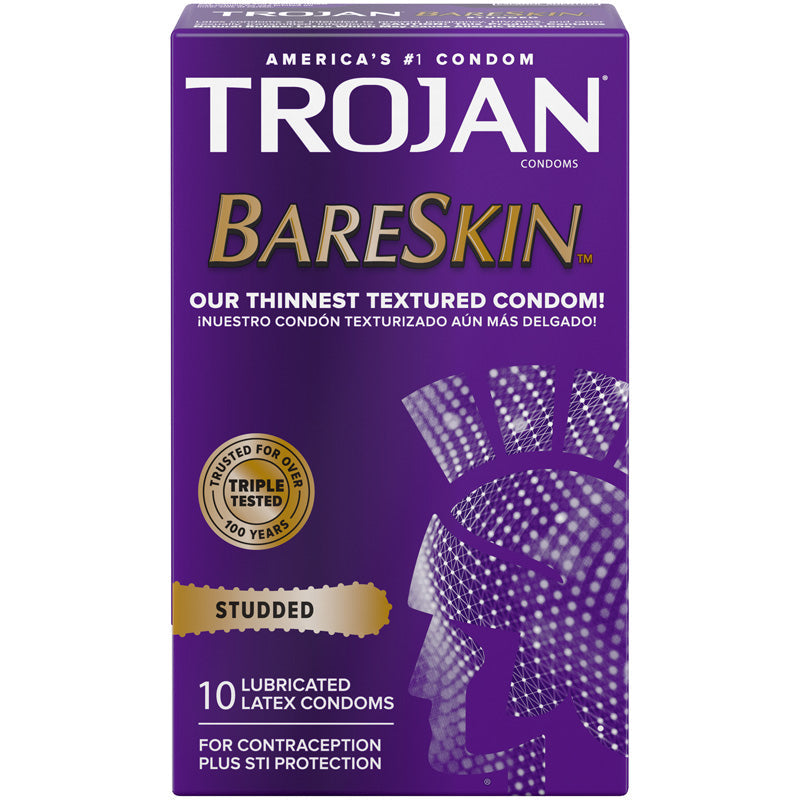 Trojan Studded Bareskin Condoms