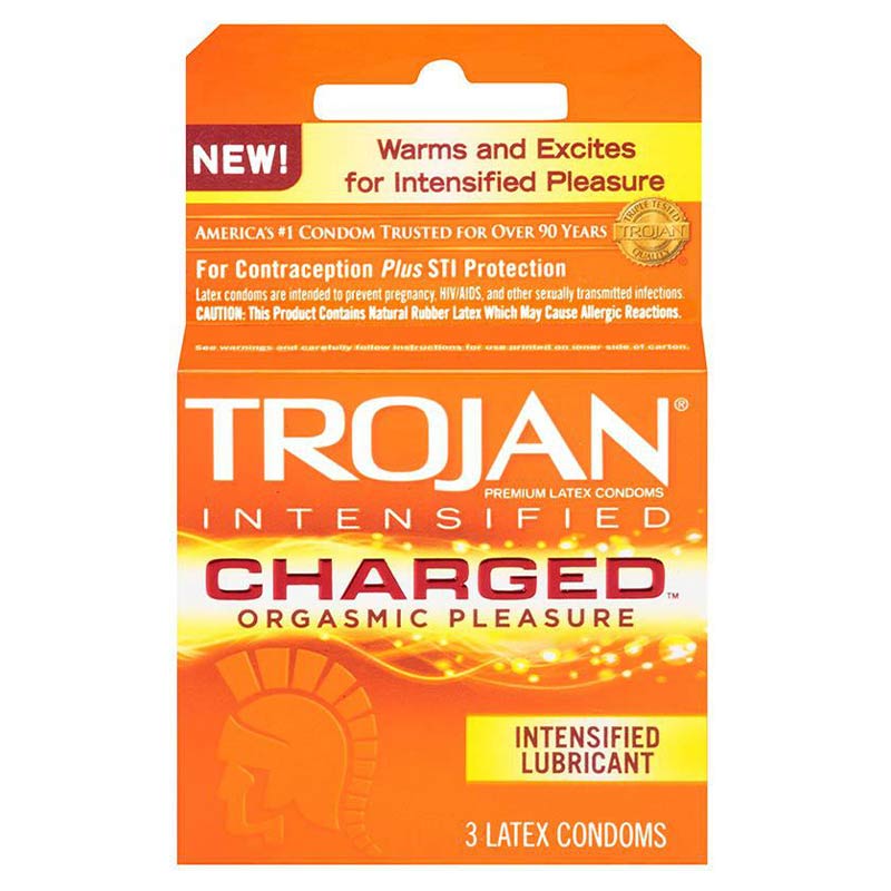 Trojan Charged 3 Pack