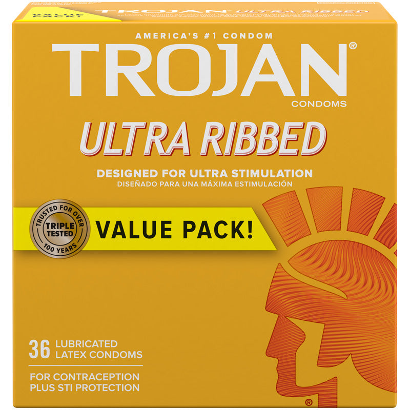 Trojan Ultra Ribbed Condoms