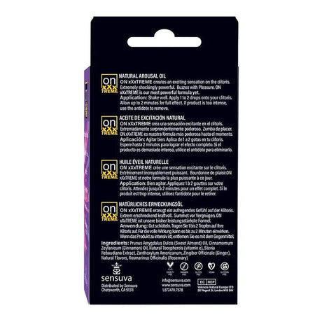 On xXxTreme Arousal Oil