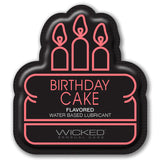 Wicked Sensual Wicked Water Based Birthday Cake Flavoured Lubricant
