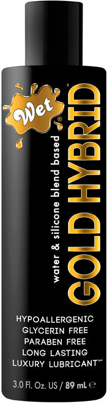 WET Gold Hybrid Water Silicone Blend Lubricant