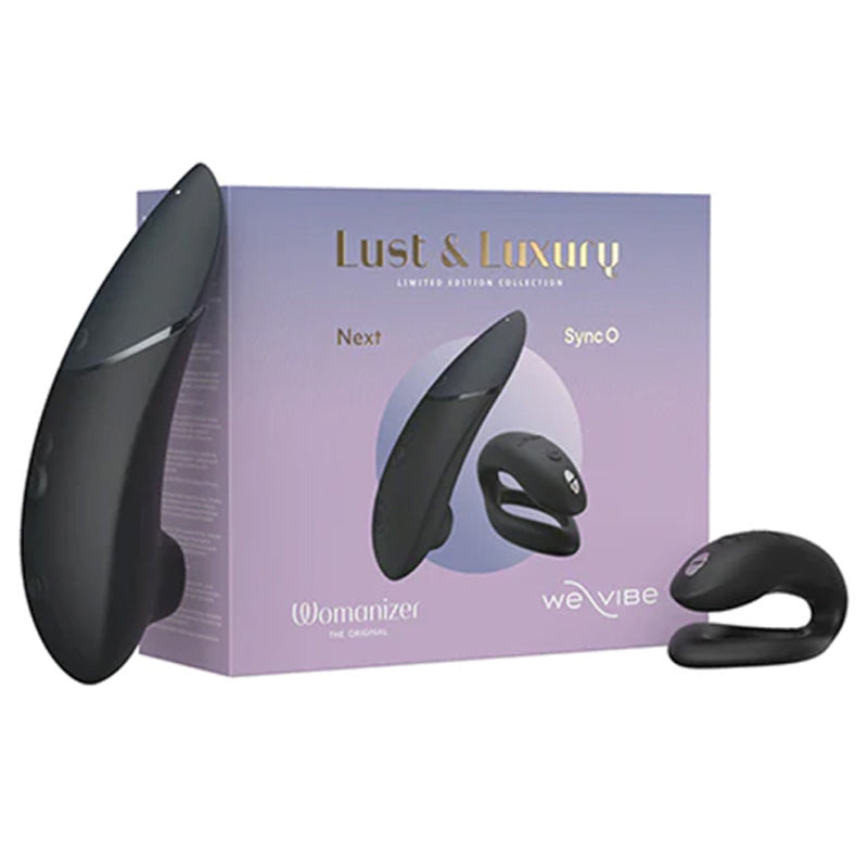 We-Vibe Sync O & Womanizer Next Lust & Luxury Collection