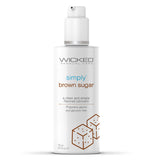 Wicked Simply Aqua Brown Sugar Flavored Water Based Lubricant