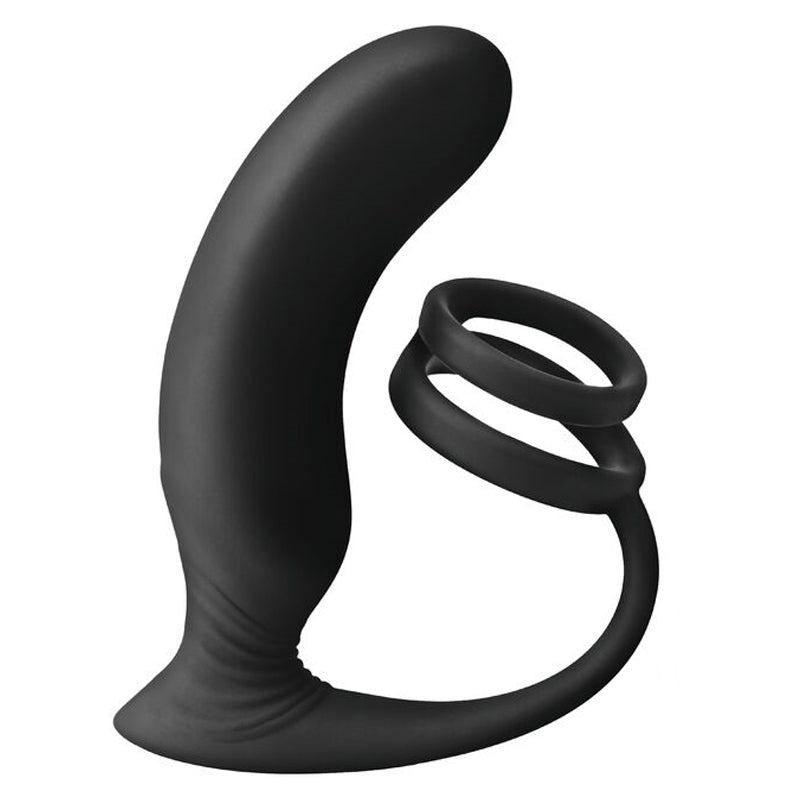 Remote Controlled Thumbs Up Pspot Vibrator & Dual Stamina Ring