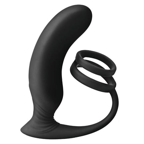 Remote Controlled Thumbs Up Pspot Vibrator & Dual Stamina Ring