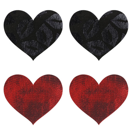 Stolen Kisses Hearts Pasties