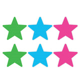 3 Packs Neon Star Pasties