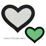 Glow In The Dark Hearts Pasties
