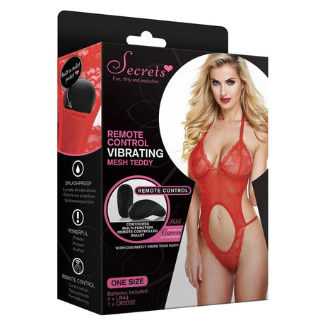 Remote Controlled Vibrating Mesh Teddy