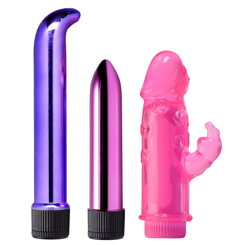 Essential Lovers 3 Vibrators Kit