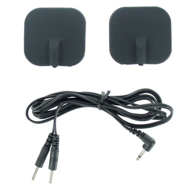 Adhesive Silicone Pads Black - 2 Pack