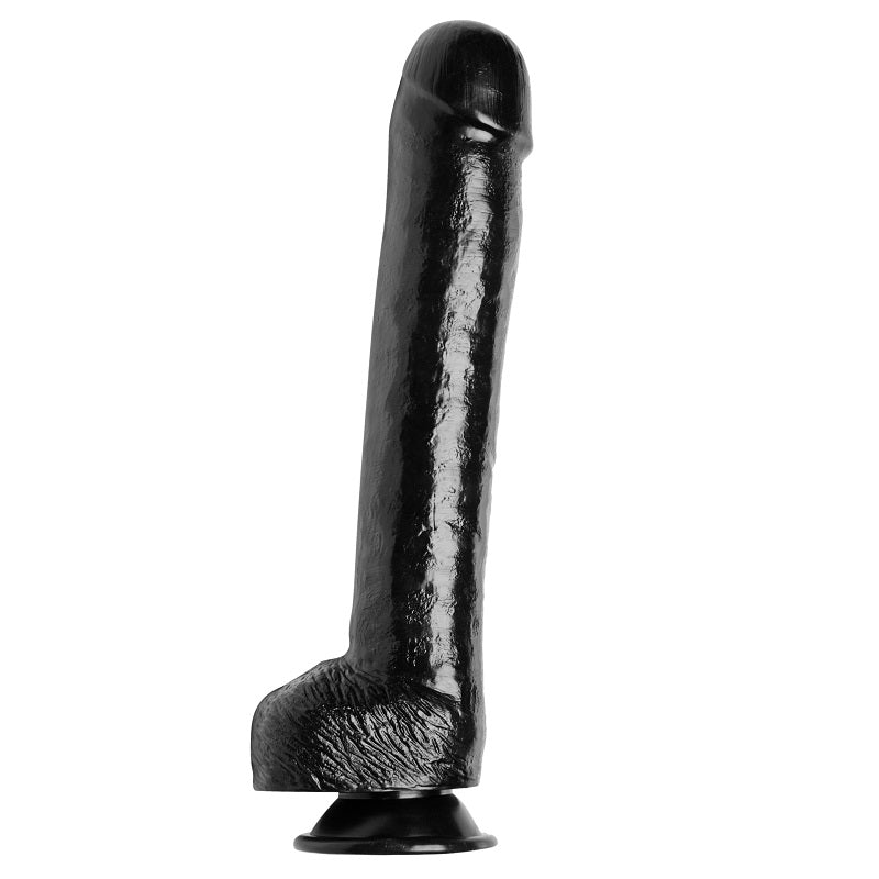 The Black Destroyer Huge Suction Cup Dildo