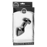 Spade Petite Jewel Aluminum Anal Plug