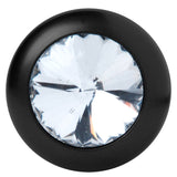 Spade Petite Jewel Aluminum Anal Plug