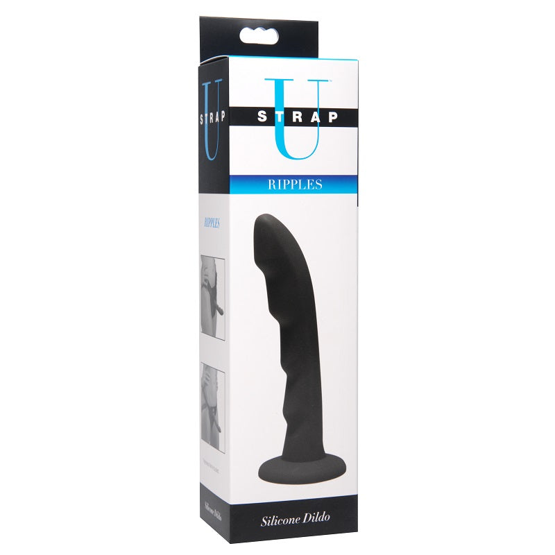 Ripples Silicone Textured Dildo