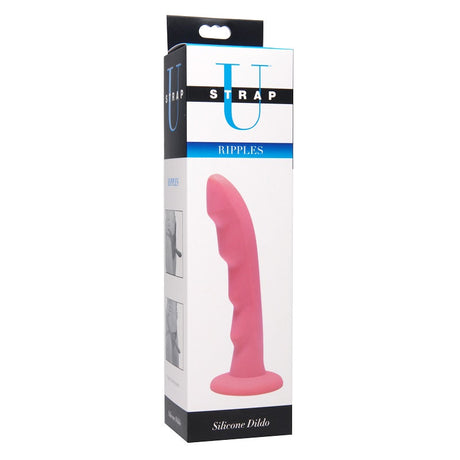 Ripples Silicone Textured Dildo