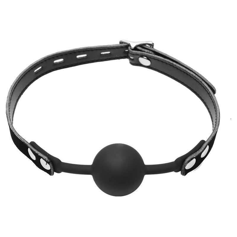 Premium Hush Locking Silicone Comfort Ball Gag