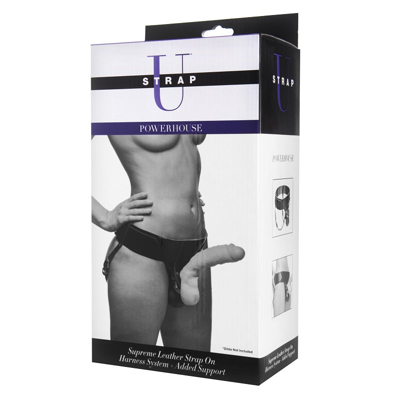 Powerhouse Supreme Leather Strap On Harness System