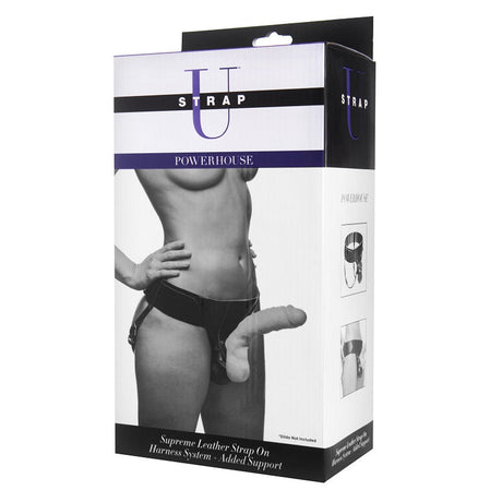 Powerhouse Supreme Leather Strap On Harness System