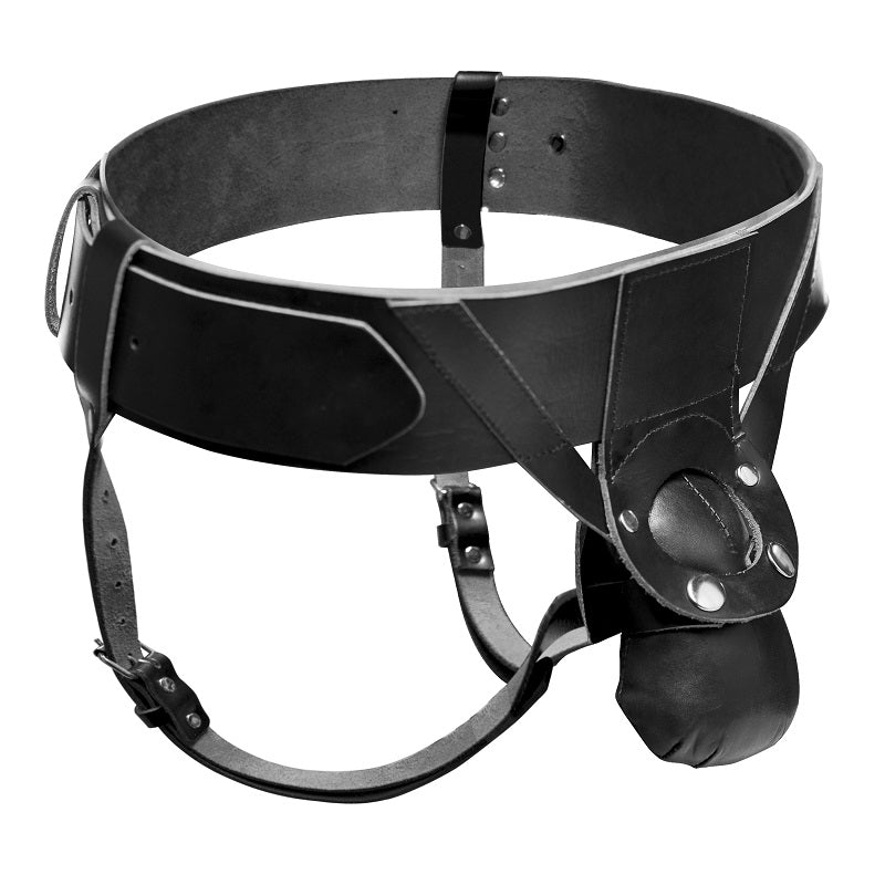 Powerhouse Supreme Leather Strap On Harness System
