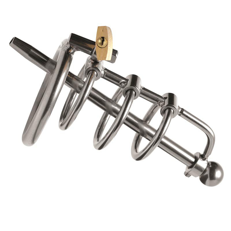 Gates of Hell Stainless Steel Adjustable Cum Through Sound Cage