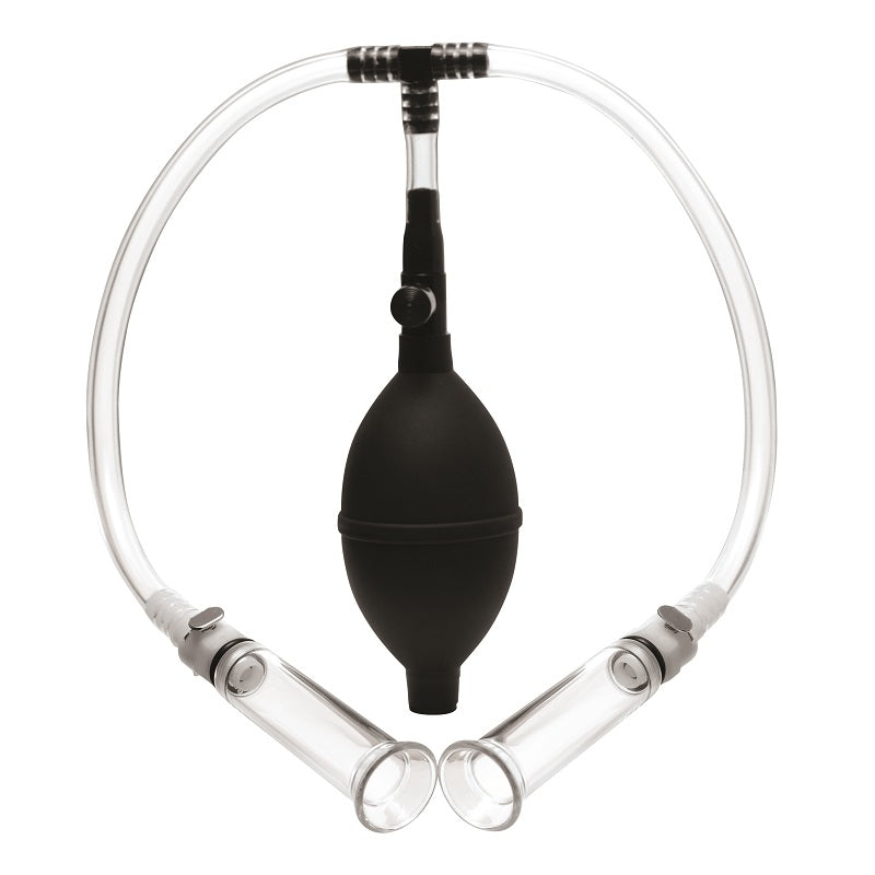 Nipple Pumping System with Dual Cylinders