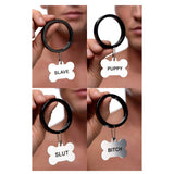 Recruit Aluminum Cock Ring with 4 Dog Tags