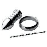Deluxe Voltaic For Him Stainless Steel E-stim Kit