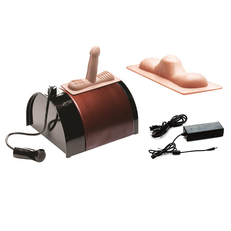 Saddle Deluxe Riding Sex Machine with Dual Attachments