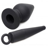 Plunged Silicone Hollow Plug with Insert