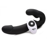 Silicone Strapless Strap On With Remote