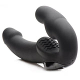 Silicone Strapless Strap On With Remote