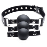 Interchangeable Silicone Ball Gag Set