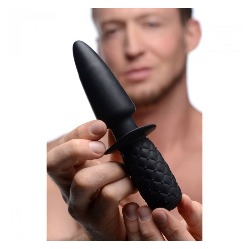 Plug 10x Silicone Vibrating Thruster