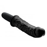 The Curved Dicktator 13 Mode Vibrating Giant Dildo