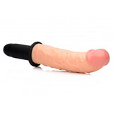 The Curved Dicktator 13 Mode Vibrating Giant Dildo