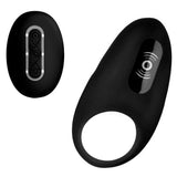 Silicone Vibrating Cock Ring with Remote Control