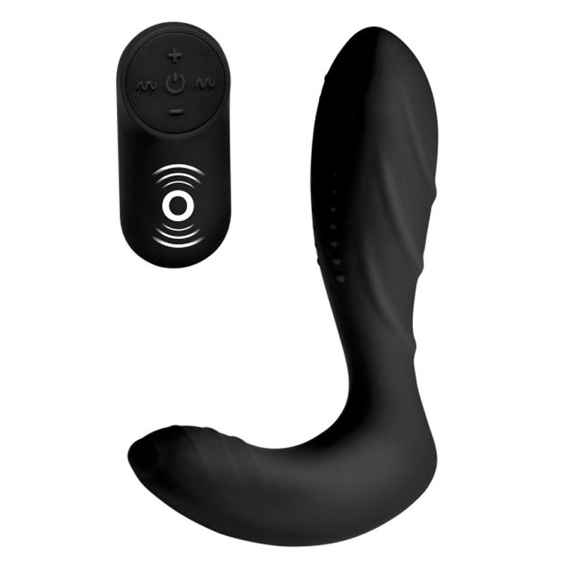 Silicone Prostate Vibrator with Remote Control