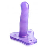 Comfort Ride Strap On Harness with Purple Dildo