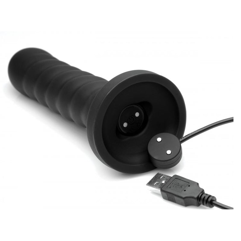 Supple Swirl 21x Remote Control Silicone Dildo