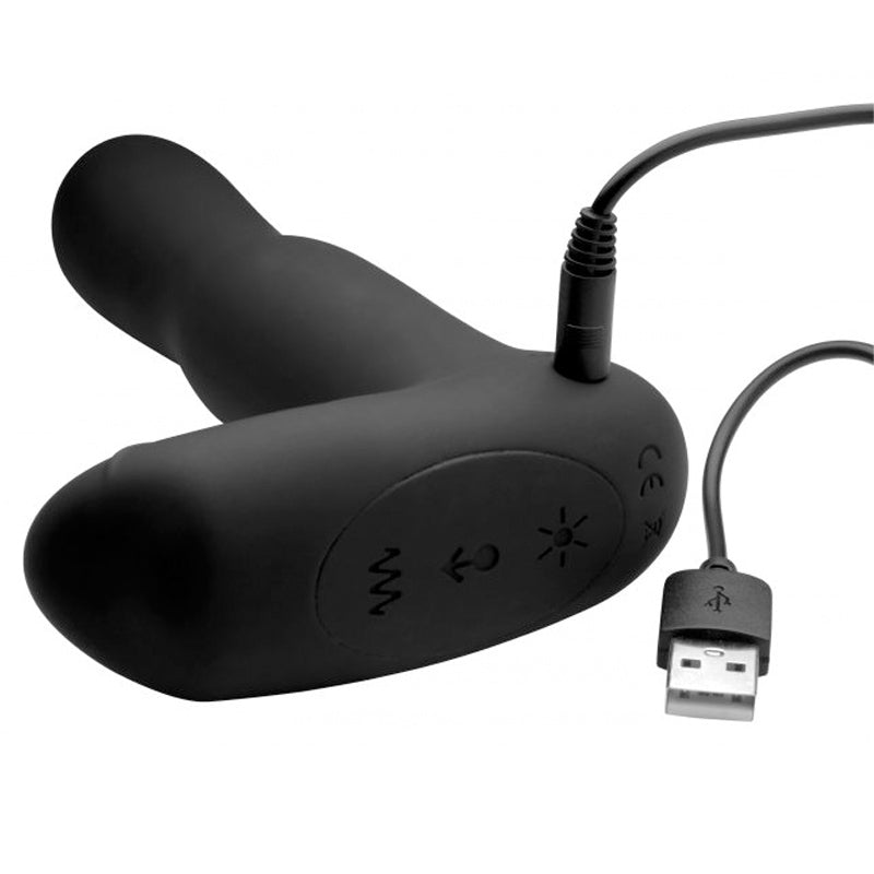 Silicone Prostate Stroking Vibrator with Remote Control